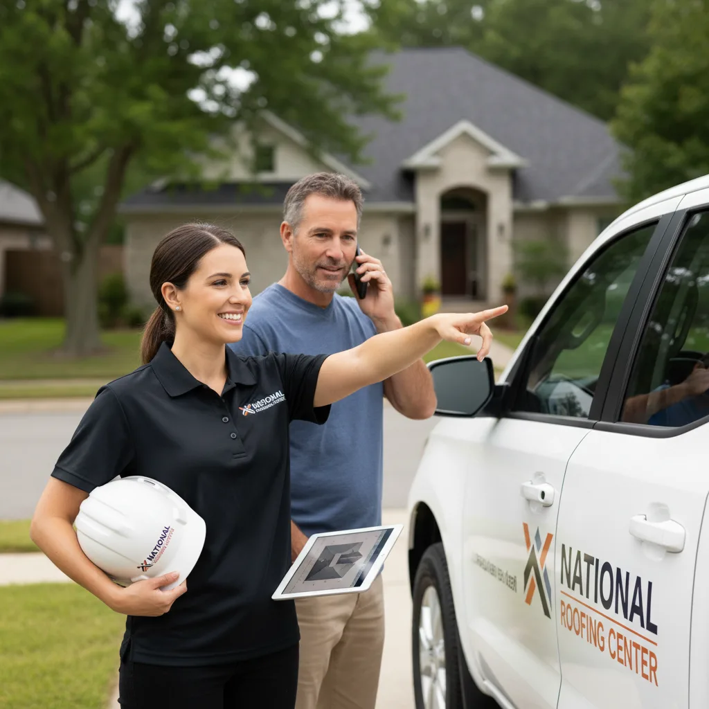 National Roofing Center customer support in Brenham